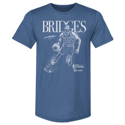 Mikal Bridges New York Knicks NBA Finals 2026 Mono WHT (ONLINE ORDER ONLY)