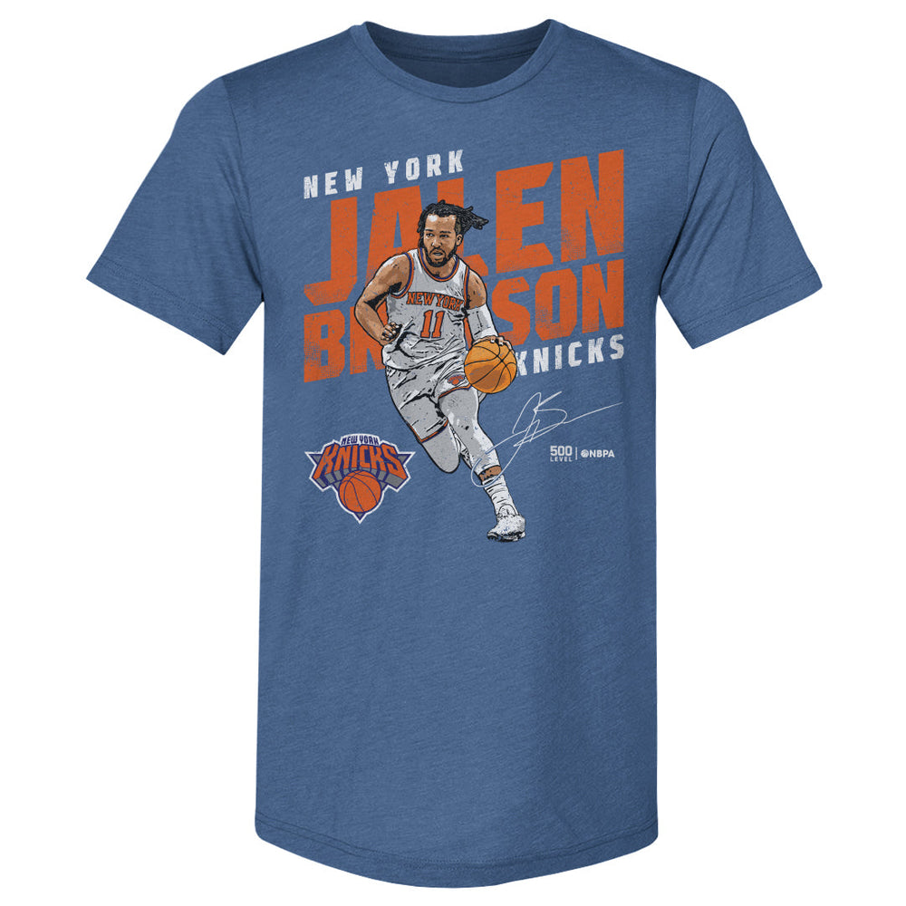 Jalen Brunson New York Knicks Slant WHT (ONLINE ORDER ONLY)