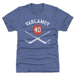 Semyon Varlamov New York I Goalie Sticks WHT
