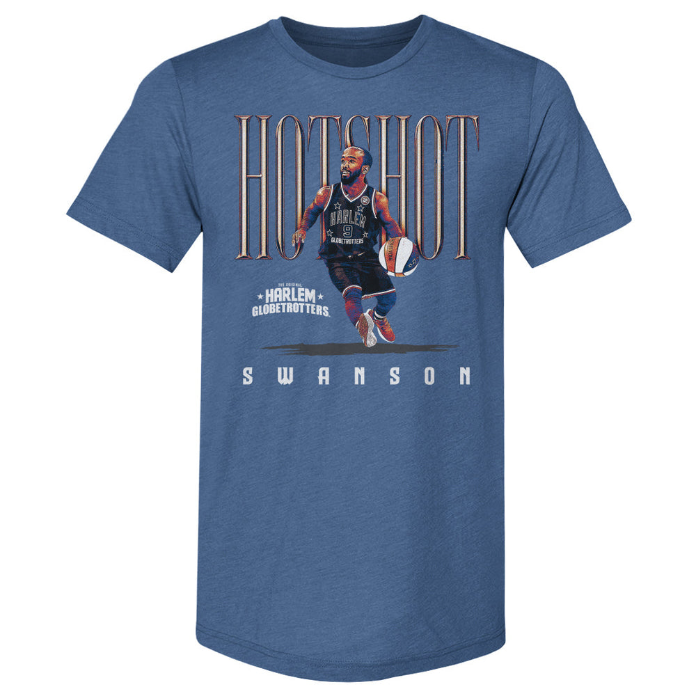 Hot Shot Swanson Harlem Globetrotters Nickname WHT (ONLINE ONLY)