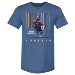 Hot Shot Swanson Harlem Globetrotters Nickname WHT (ONLINE ONLY)