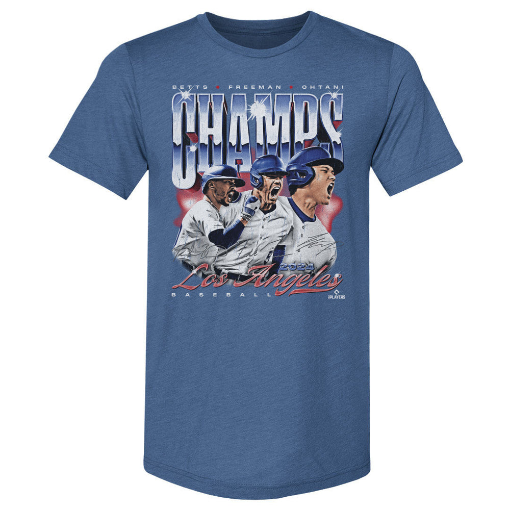 Los Angeles Baseball 2024 Champs Trio Vintage WHT (ONLINE ORDER ONLY)