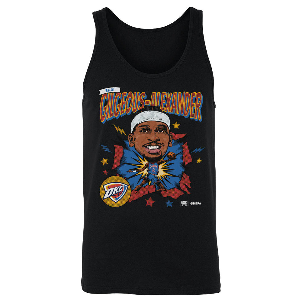Shai Gilgeous-Alexander Oklahoma City Thunder Caricature Retro WHT (ONLINE ORDER ONLY)