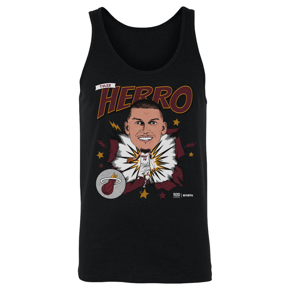 Tyler Herro Miami Heat Caricature WHT (ONLINE ORDER ONLY)