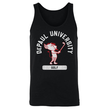 DePaul Blue Demons Mascot Golf WHT