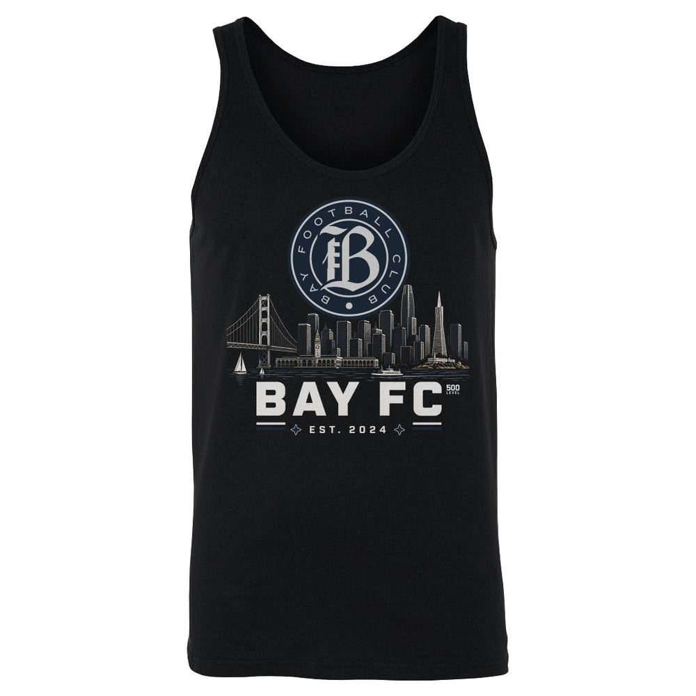 Bay FC Skyline Logo WHT