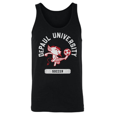 DePaul Blue Demons Mascot Soccer WHT