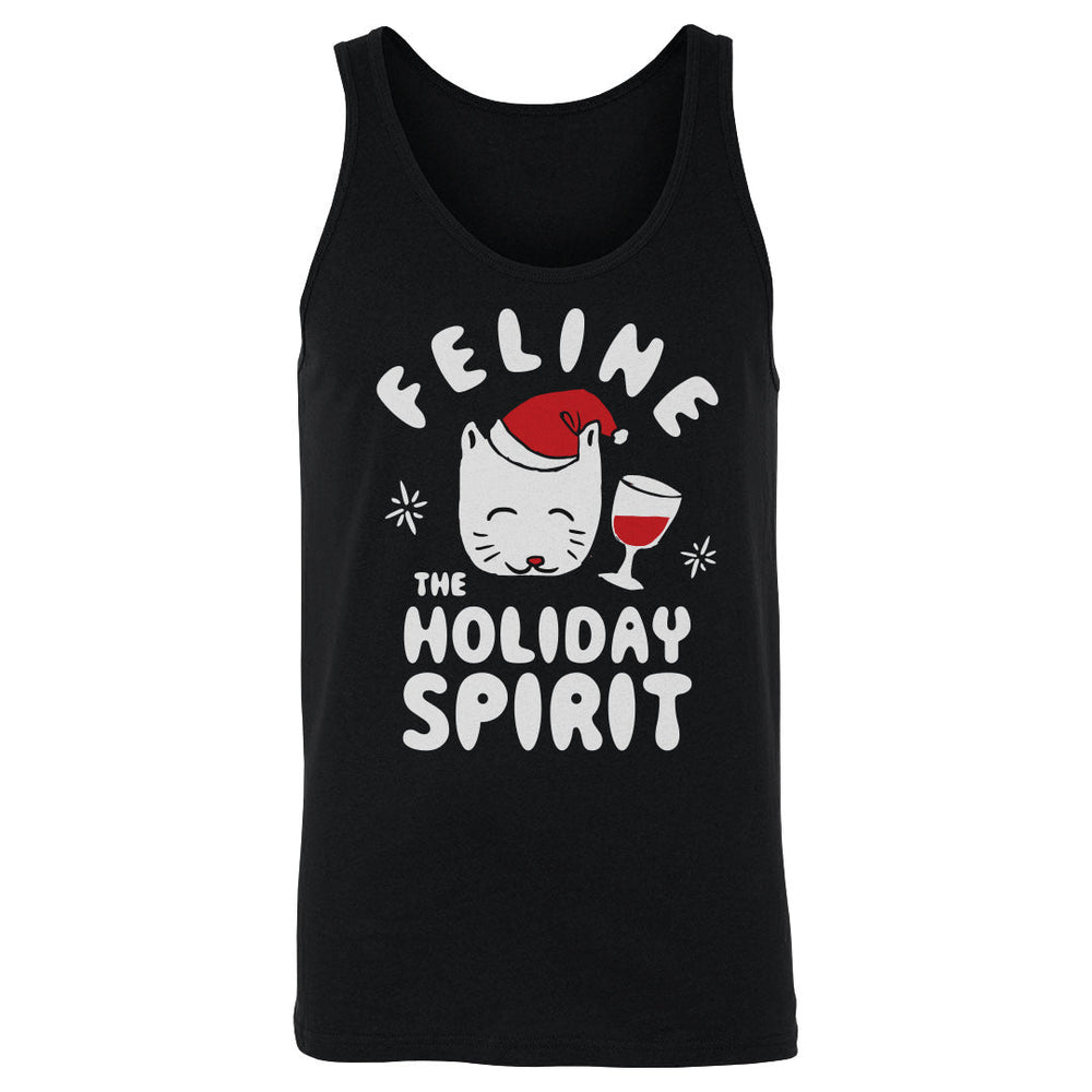 Christmas Feline The Holiday Spirit WHT (ONLINE ORDER ONLY)