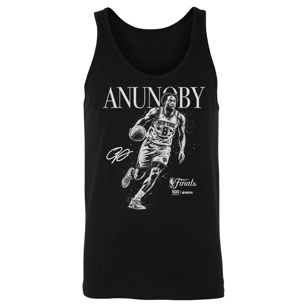 OG Anunoby New York Knicks NBA Finals 2026 Mono WHT (ONLINE ORDER ONLY)