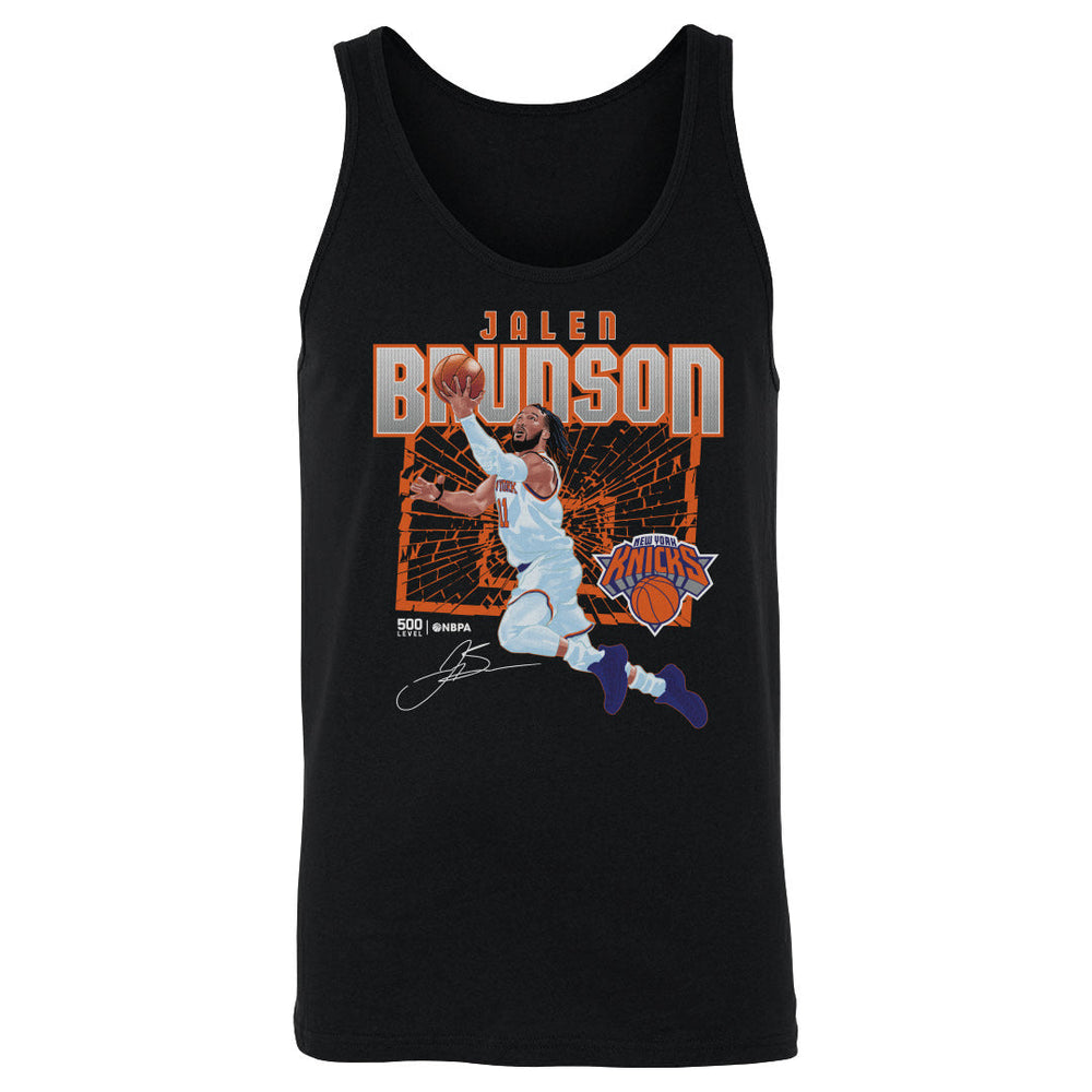 Jalen Brunson New York Knicks Shattered WHT (ONLINE ORDER ONLY)