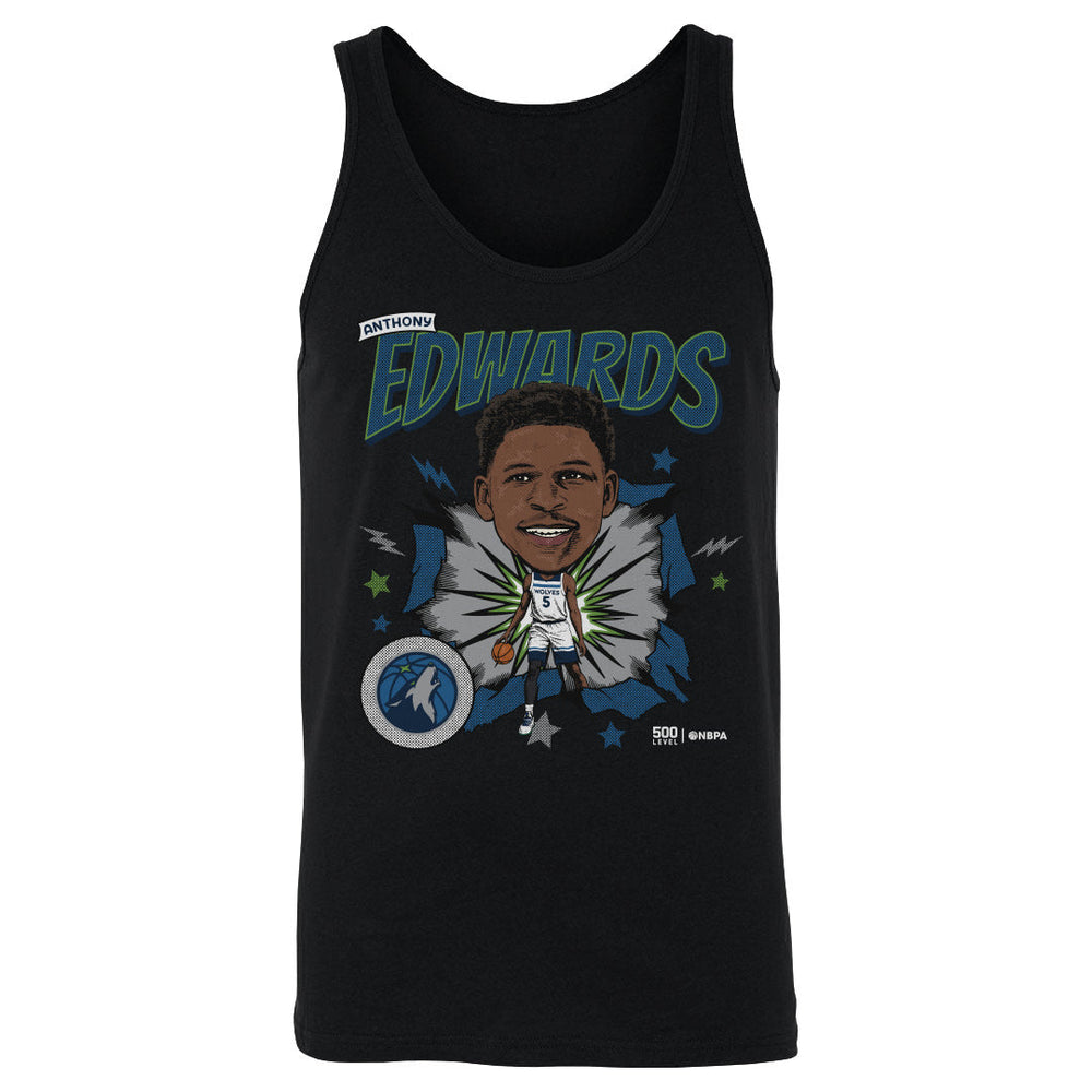 Anthony Edwards Minnesota Timberwolves Caricature Retro WHT (ONLINE ORDER ONLY)
