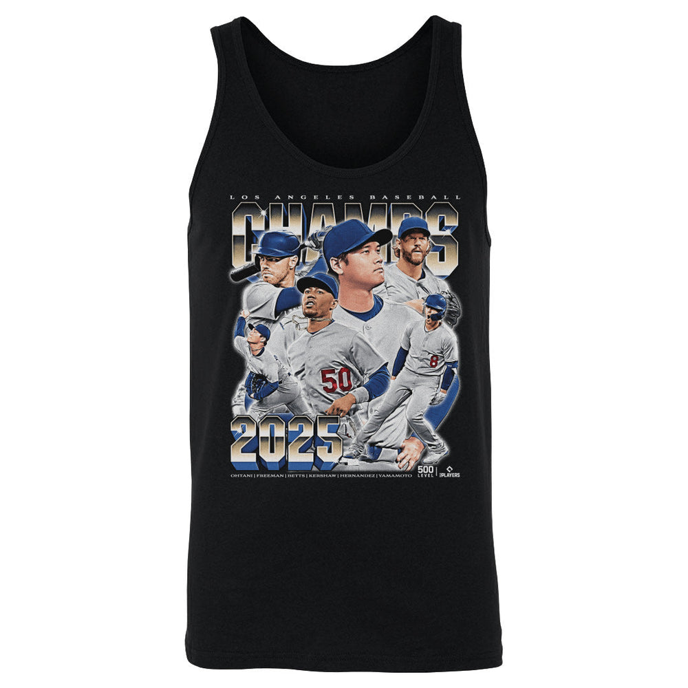 Los Angeles D Baseball 2025 Champs Vintage WHT (ONLINE ORDER ONLY)