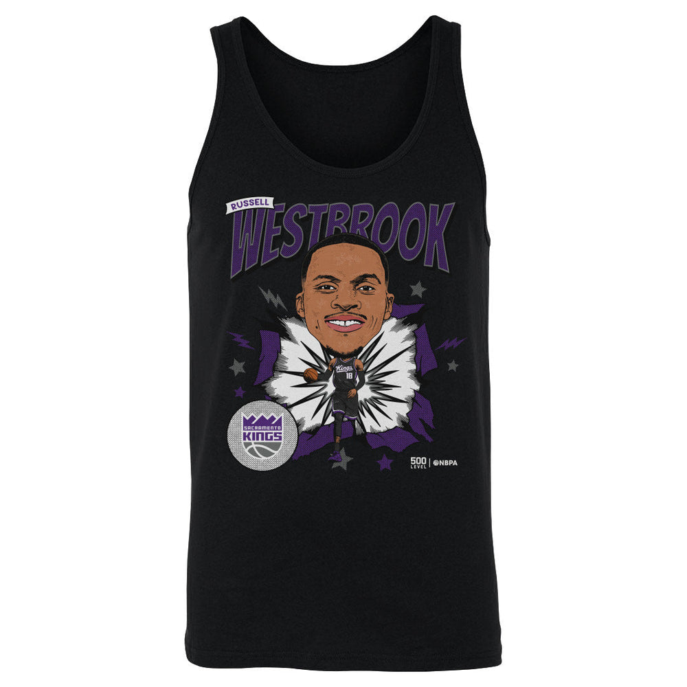 Russell Westbrook Sacramento Kings Caricature WHT (ONLINE ORDER ONLY)