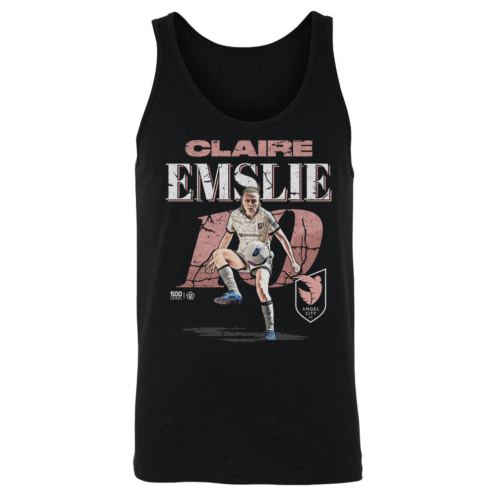 Claire Emslie Angel City FC Cracked Number WHT