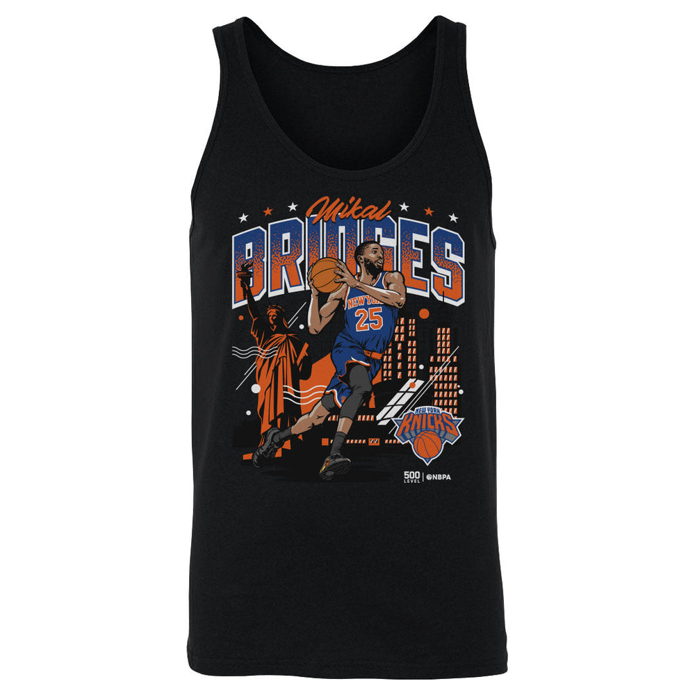 Mikal Bridges New York Knicks Skyline WHT (ONLINE ORDER ONLY)