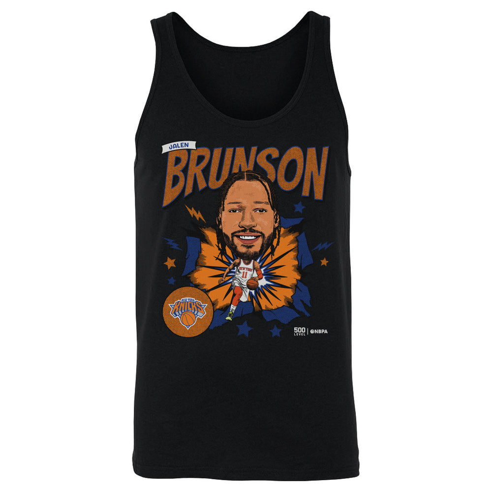 Jalen Brunson New York Knicks Caricature Retro WHT (ONLINE ORDER ONLY)