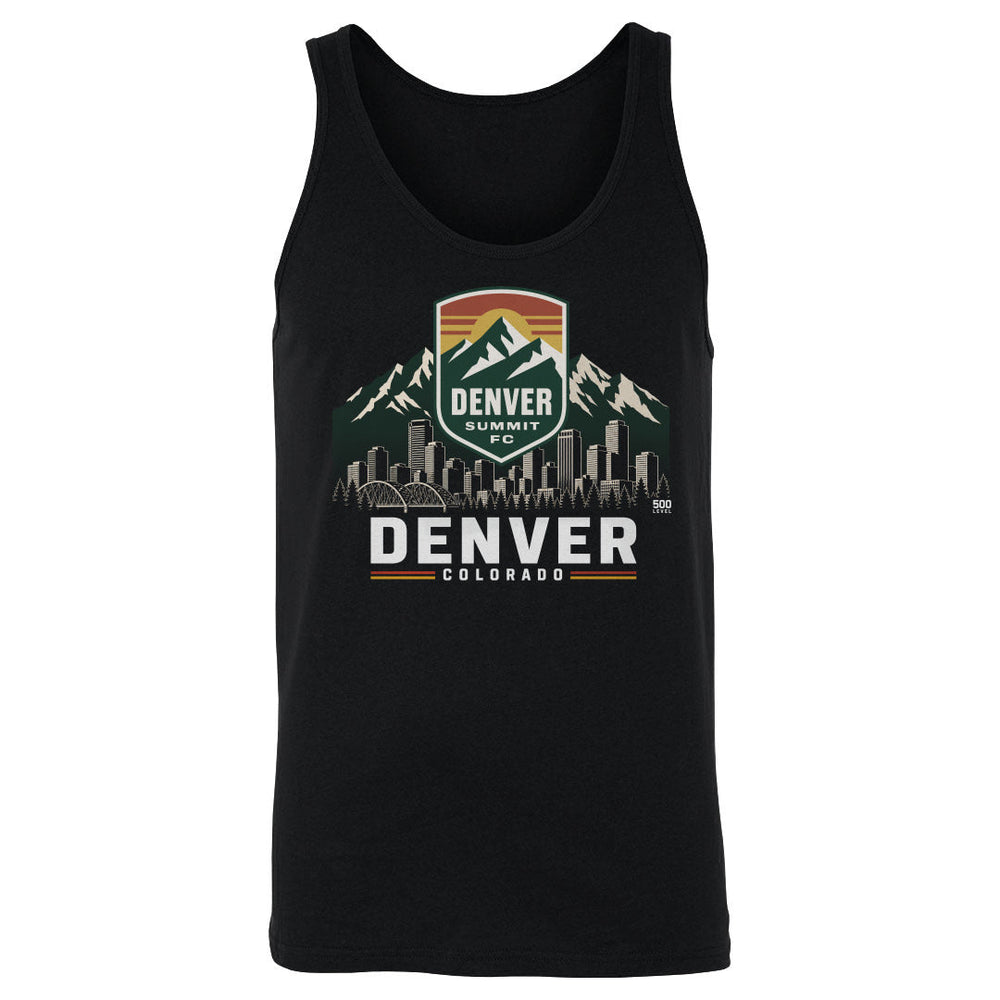 Denver Summit FC Skyline Logo WHT (ONLINE ORDER ONLY)