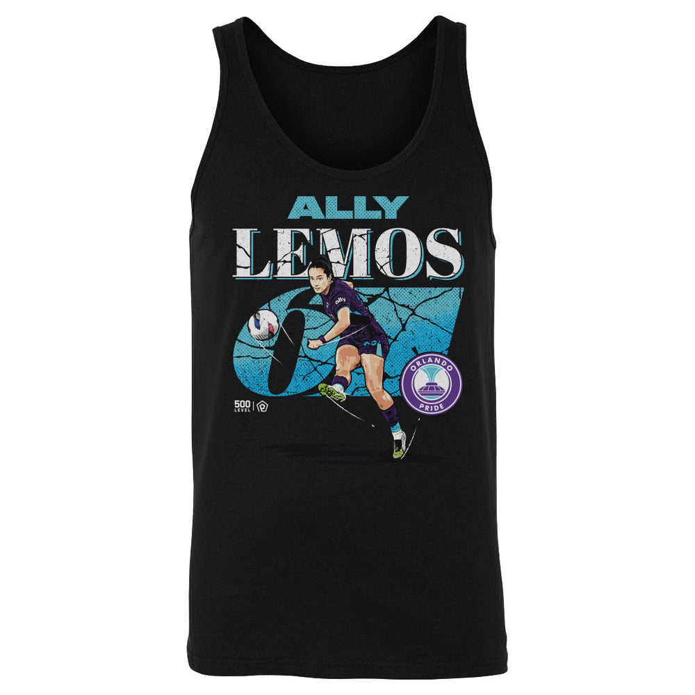 Ally Lemos Orlando Pride Cracked Number WHT (ONLINE ORDER ONLY)