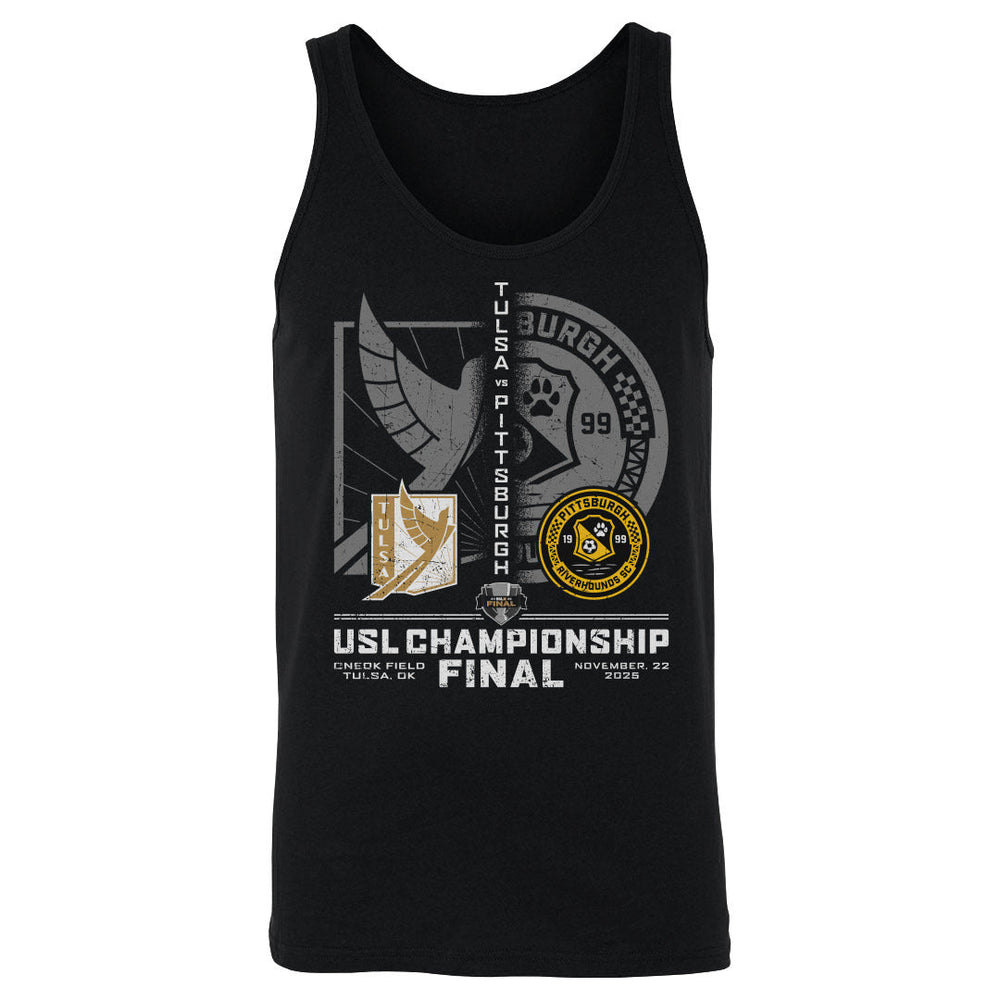USL Championship Final FC Tulsa Vs. Pittsburgh Riverhounds SC WHT (ONLINE ORDER ONLY)