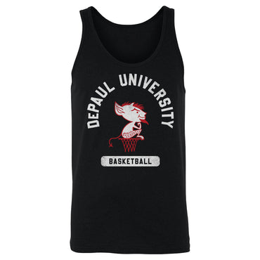 DePaul Blue Demons Mascot Basketball WHT