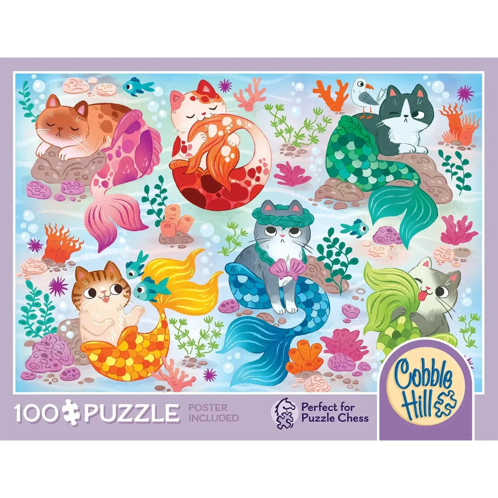 Mercats 100 Large Piece Jigsaw Puzzle Cobble Hill