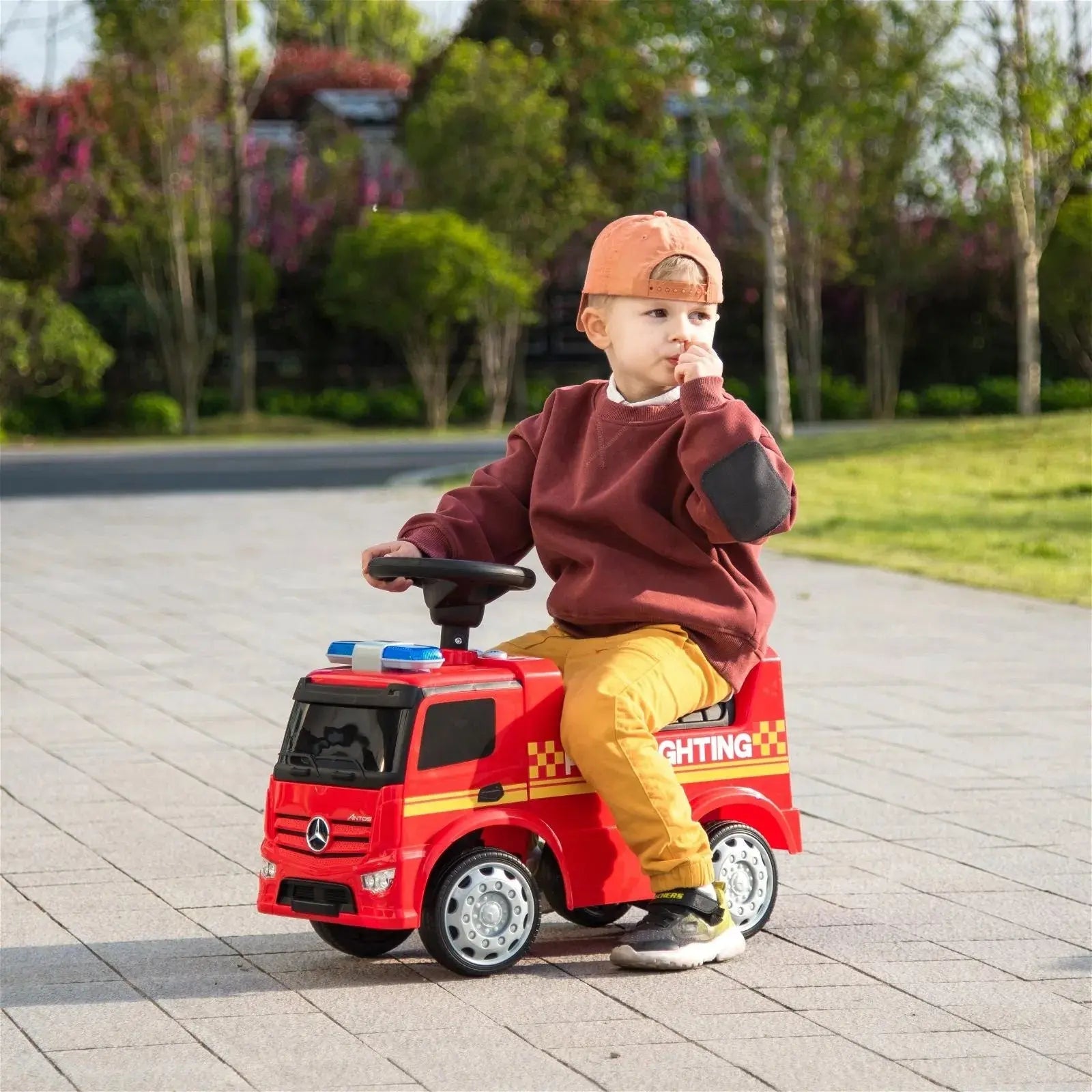 Mercedes Antos Kids' Foot to Floor Ride-On (ONLINE ORDER ONLY)