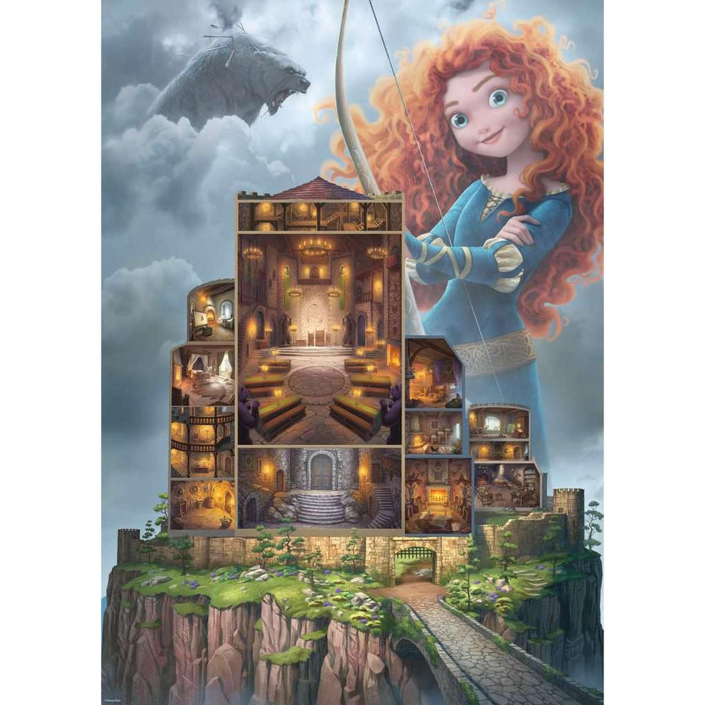 Merida "Disney Castle Collection" 1000 Piece Jigsaw Puzzle Ravensburger (ONLINE ORDER ONLY)
