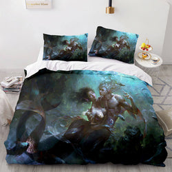 Mermaid Cosplay Bedding Set Kids Quilt Cover (Online Order Only)