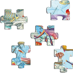 Mermaids in Sunken City 35 Piece Tray Jigsaw Puzzle Larsen