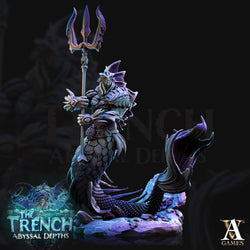 3D Printed Archvillain Games Merrows The Trench Abyssal Depths 28 32mm D&D (Online Only)