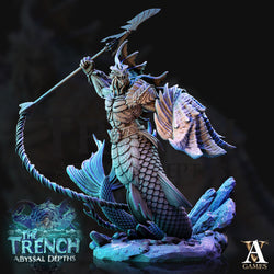 3D Printed Archvillain Games Merrows The Trench Abyssal Depths 28 32mm D&D (Online Only)