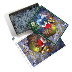 Merry Christmas to All 1000 Piece Jigsaw Puzzle Cobble Hill (ONLINE ORDER ONLY)