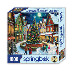 Merry Town Square 1000 Piece Jigsaw Puzzle Springbok
