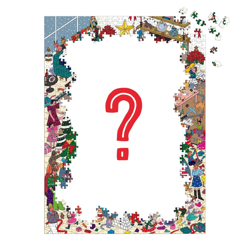 Merry in the Making 1000 Piece Surprise Jigsaw Puzzle Galison (ONLINE ORDER ONLY)
