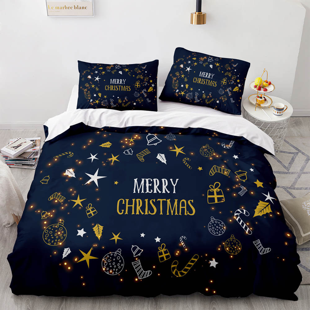 Merry Christmas Bedding Sets Kids Quilt Covers Room Decoration (Online Order Only)
