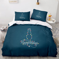 Merry Christmas Bedding Sets Kids Quilt Covers Room Decoration (Online Order Only)