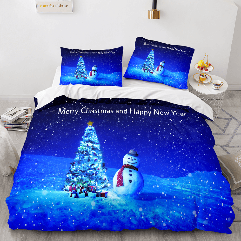 Merry Christmas Bedding Sets Kids Quilt Covers Room Decoration (Online Order Only)