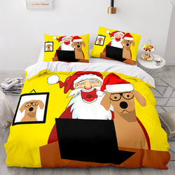 Merry Christmas Bedding Sets Kids Quilt Covers Room Decoration (Online Order Only)