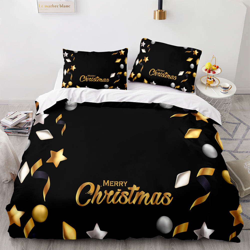 Merry Christmas Bedding Sets Kids Quilt Covers Room Decoration (Online Order Only)