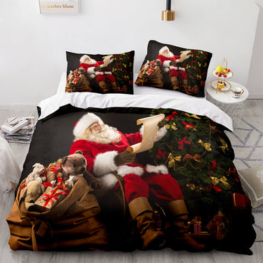 Merry Christmas Bedding Sets Kids Quilt Covers Room Decoration (Online Order Only)