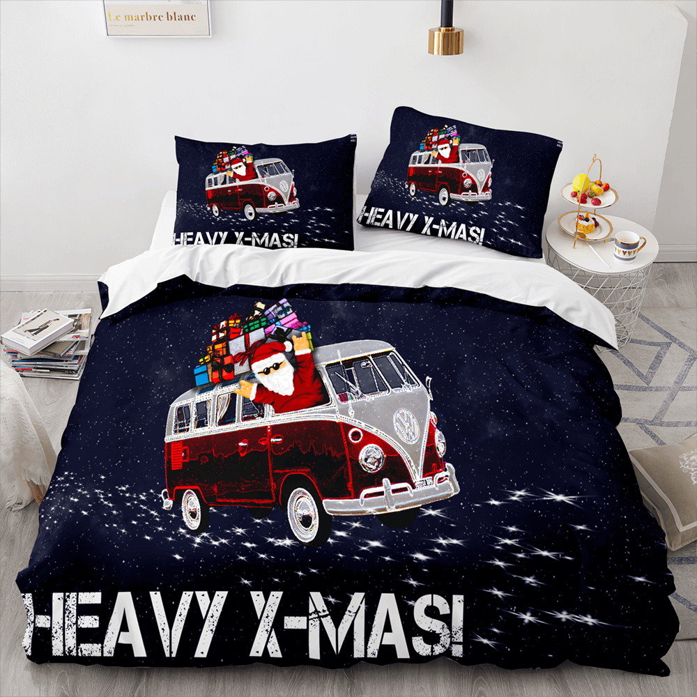 Merry Christmas Bedding Sets Quilt Covers Without Filler (Online Order Only)