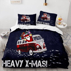 Merry Christmas Bedding Sets Quilt Covers Without Filler (Online Order Only)