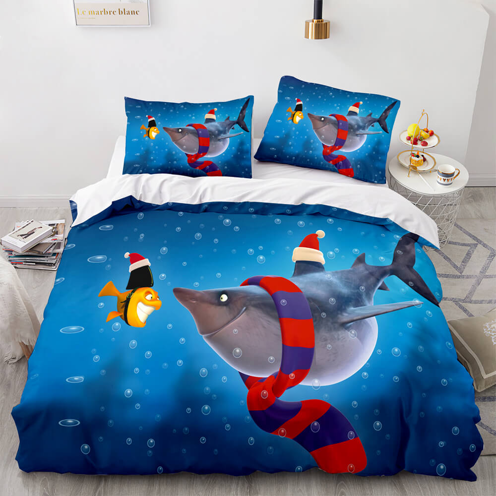 Merry Christmas Bedding Sets Quilt Covers Without Filler (Online Order Only)
