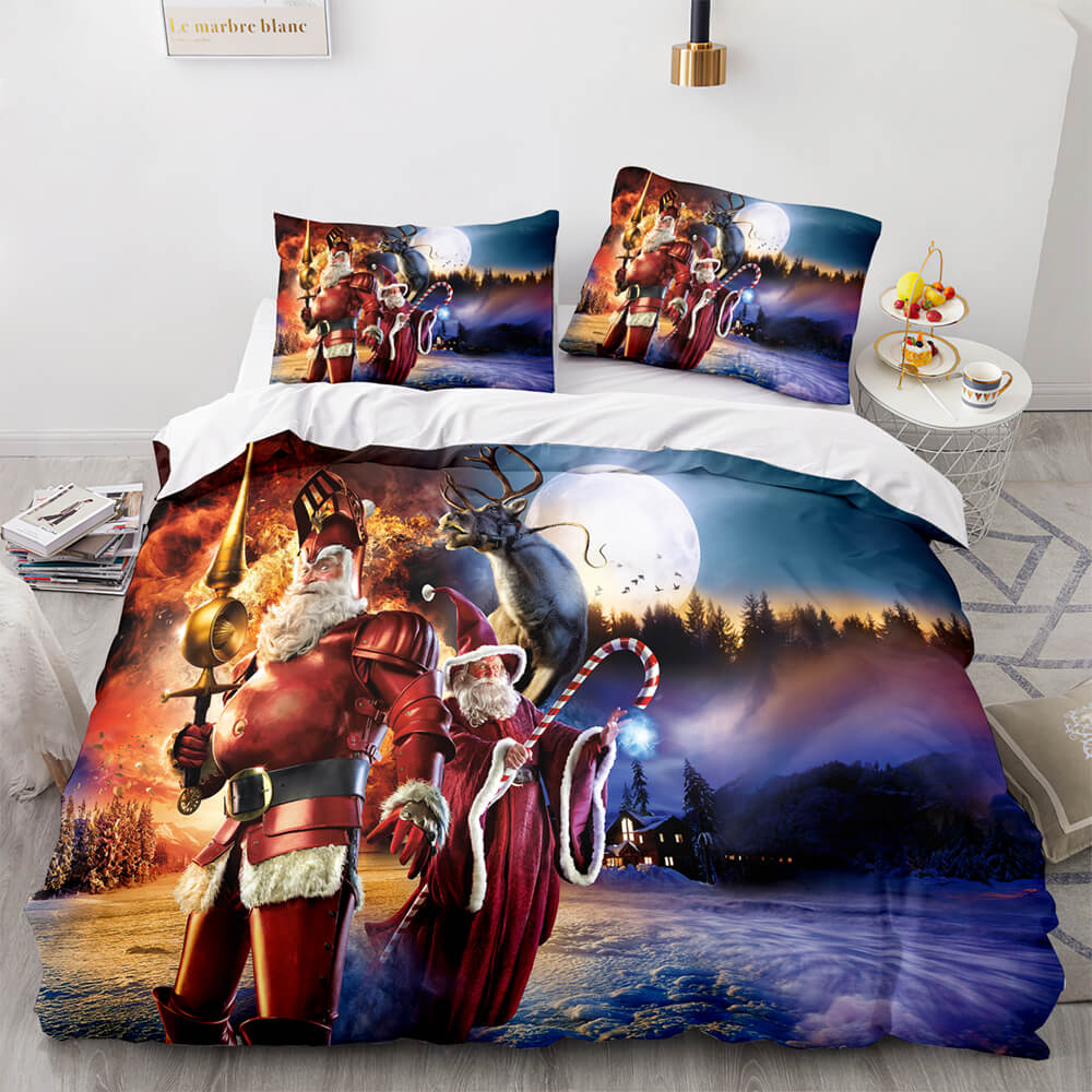 Merry Christmas Bedding Sets Quilt Covers Without Filler (Online Order Only)