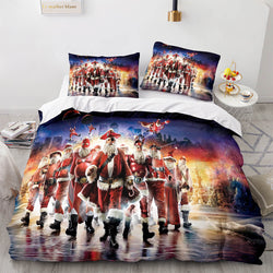 Merry Christmas Bedding Sets Quilt Covers Without Filler (Online Order Only)
