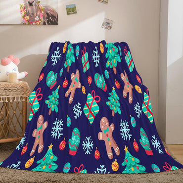Merry Christmas Flannel Fleece Blanket (Online Order Only)