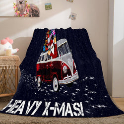 Merry Christmas Flannel Fleece Blanket (Online Order Only)
