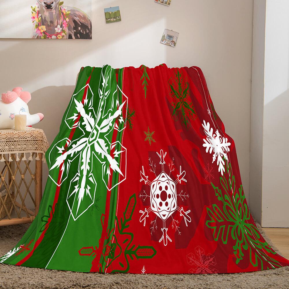 Merry Christmas Flannel Fleece Blanket (Online Order Only)