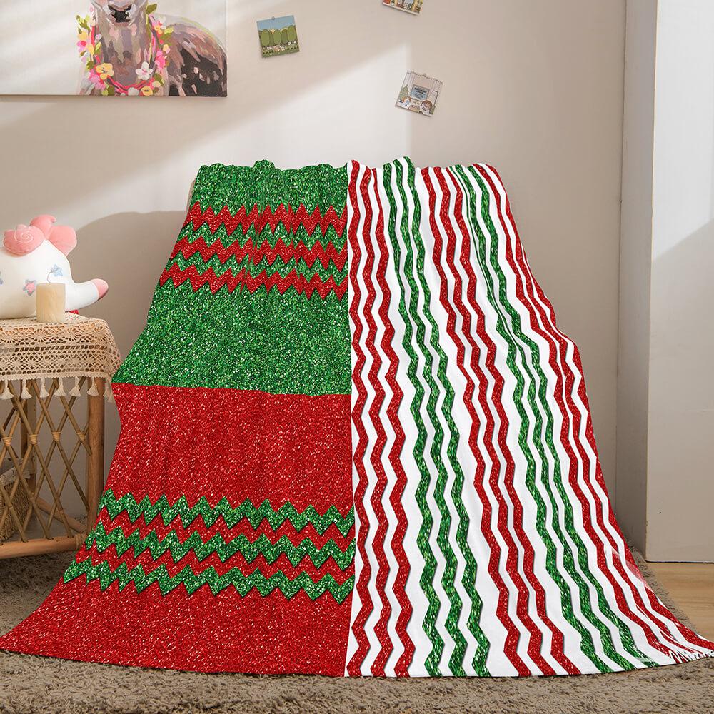 Merry Christmas Flannel Fleece Blanket (Online Order Only)