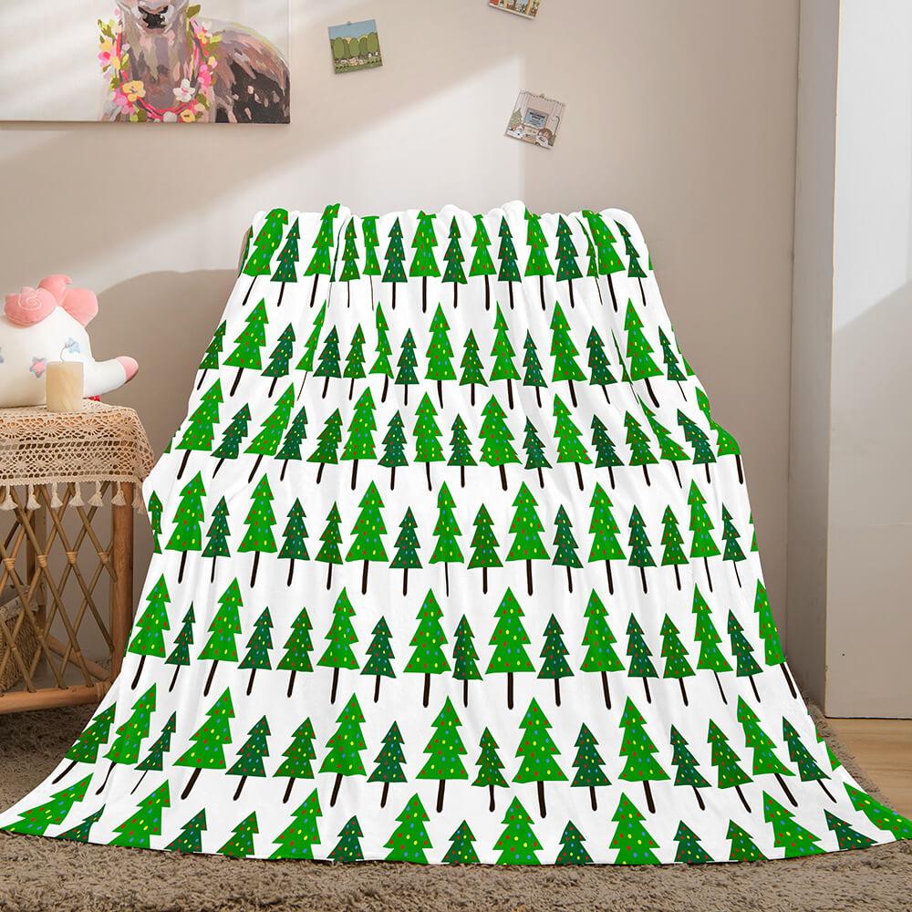 Merry Christmas Flannel Fleece Blanket (Online Order Only)